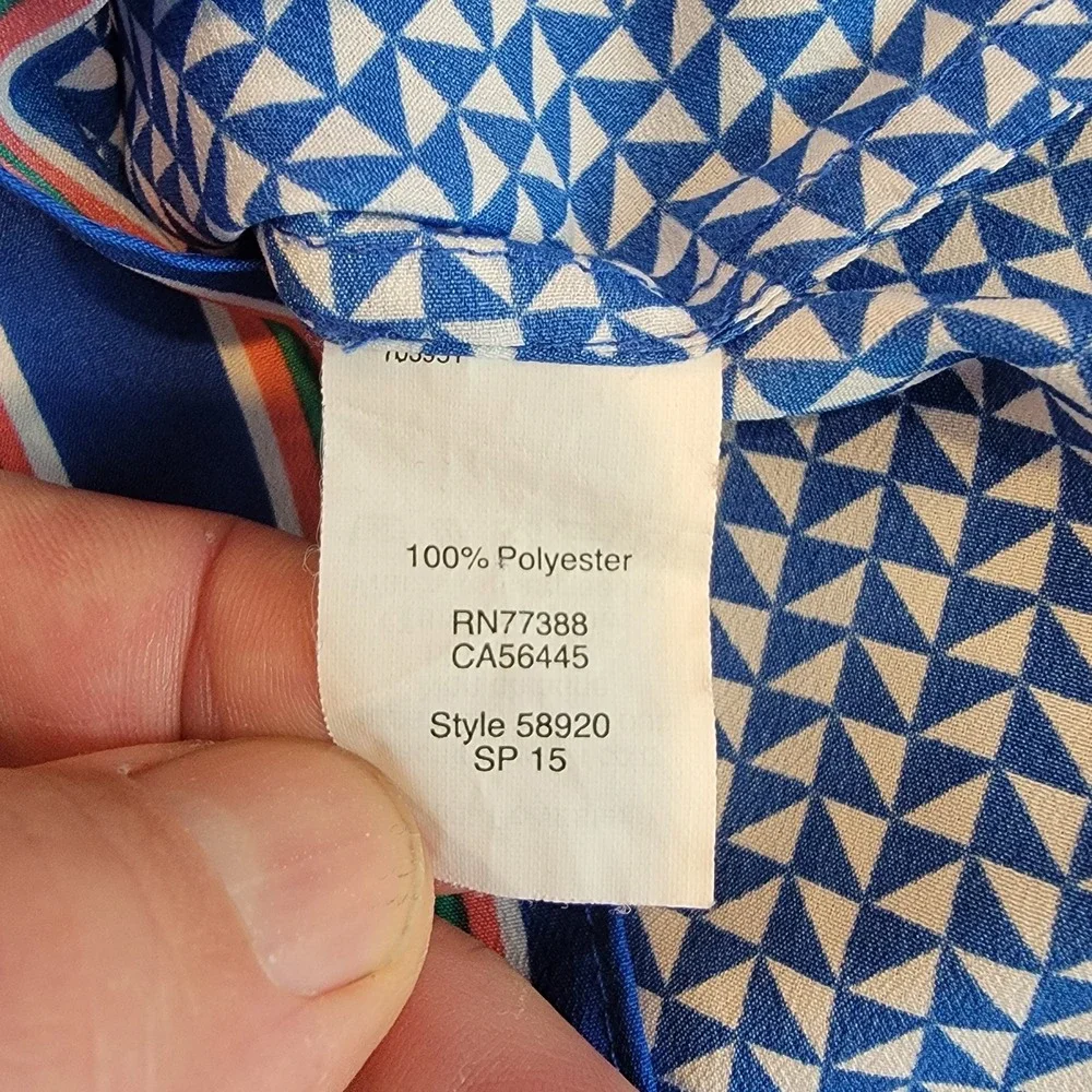 J Crew Camisole Women's Size 2 Blue Tank Top Cami Spaghetti Strap Blouse Boho‎